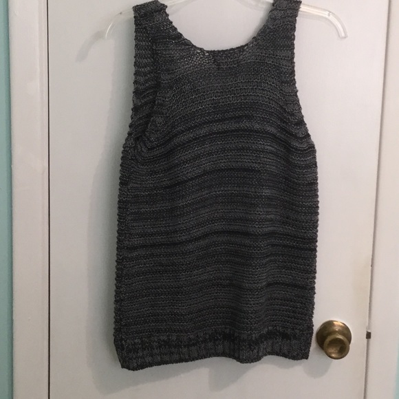 Massimo Dutti - Blue knit sweater vest. (SOLD) - Picture 4 of 8